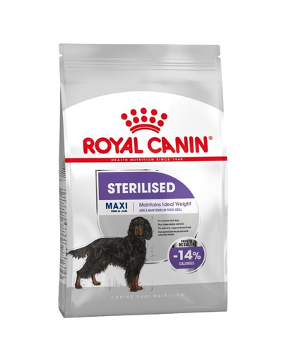 Royal Canin Maxi Sterilised Adult hrana uscata caine sterilizat, 3 kg Adult imagine 2022