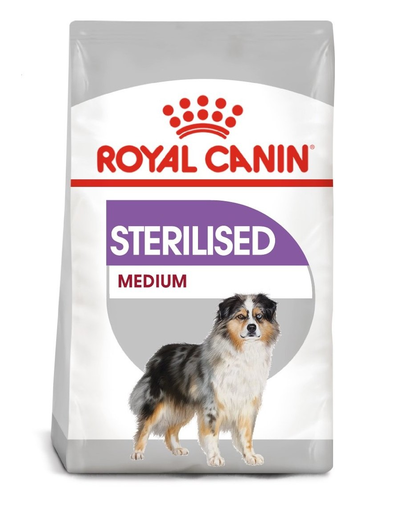 Royal Canin Medium Sterilised Adult hrana uscata caine sterilizat, 10 kg