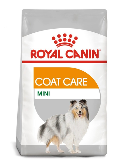 Royal Canin Mini Coat Care Adult hrana uscata caine pentru blana sanatoasa si lucioasa, 1 kg Adult imagine 2022