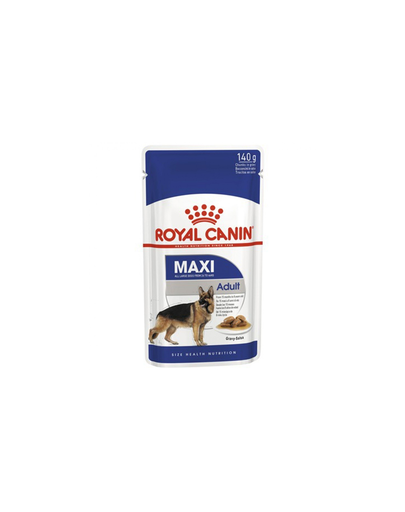 Royal Canin Maxi Adult Hrana Umeda Caine talie mare 10×140 g 10x140 imagine 2022