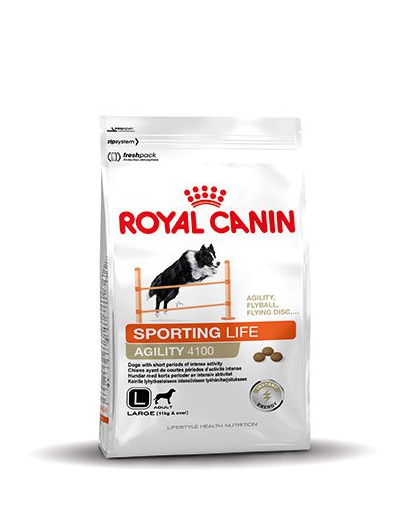 ROYAL CANIN Sporting L Life Agility 4100 hrana uscata caini adulti activi, rase mari 30 kg (2 x 15 kg) fera.ro imagine 2022