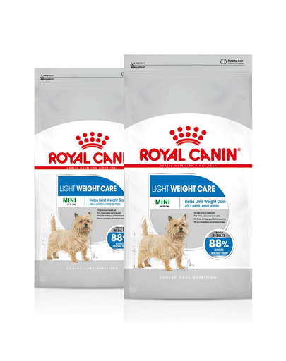 ROYAL CANIN CCN Mini Light Weight Care hrană uscată pentru câini adulți, rase mici cu tendință de supraponderabilitate16 kg (2 x 8 kg)