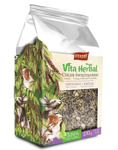 VITAPOL Vita Herbal Hrana complementara pentru rozatoare si iepuri, roscove uscate 170 g 170