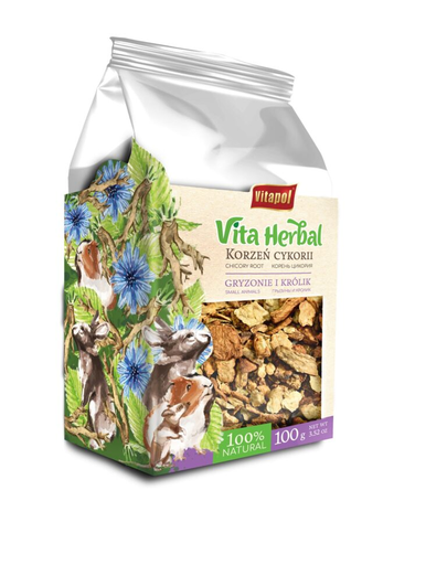 VITAPOL Vita Herbal Cicoare uscata pentru rozatoare si iepuri 100 g 100 imagine 2022