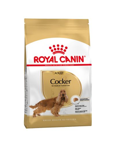 ROYAL CANIN Hrana uscata pentru cainii adulti de rasa Cocker adult 24 kg (2 x 12 kg) fera.ro imagine 2022