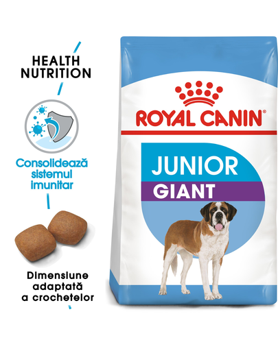 Royal Canin Giant Junior hrana uscata caine junior etapa 2 de crestere 30 kg (2 x 15 kg) fera.ro imagine 2022