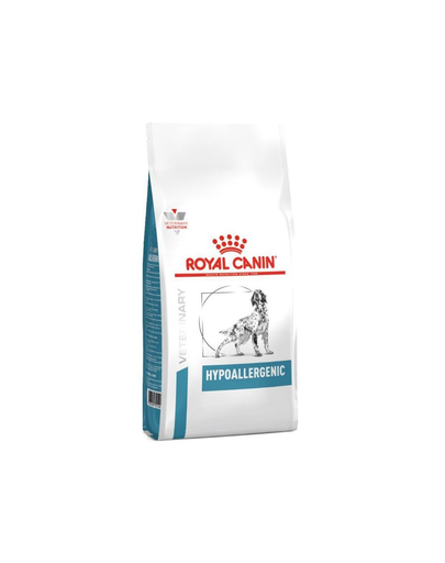 ROYAL CANIN Dog Hypoallergenic 14 kg + 20 x hrana umeda Hypoallergenic 200g