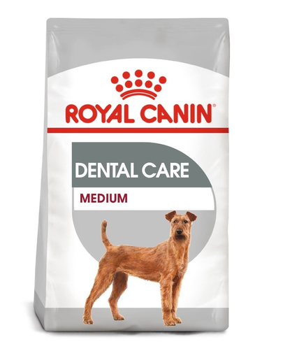 ROYAL CANIN CCN Medium Dental Care Hrana uscata pentru cainii adulti, reducerea formarii tartrului, 10 kg 20 kg (2 x 10 kg) Adulti imagine 2022