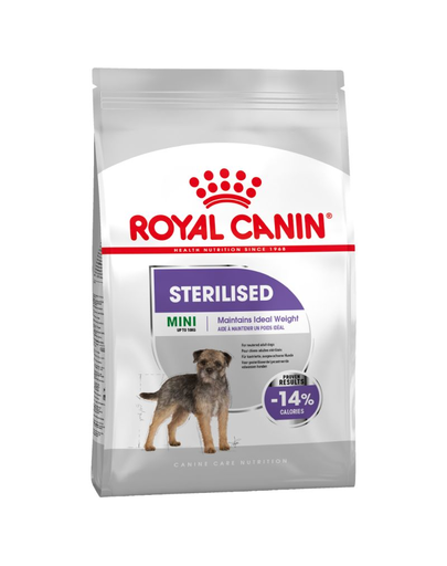 Royal canin ccn mini sterilised hrana uscata pentru caini adulti de talie mica si sterilizati 16 kg (2 x 8 kg)