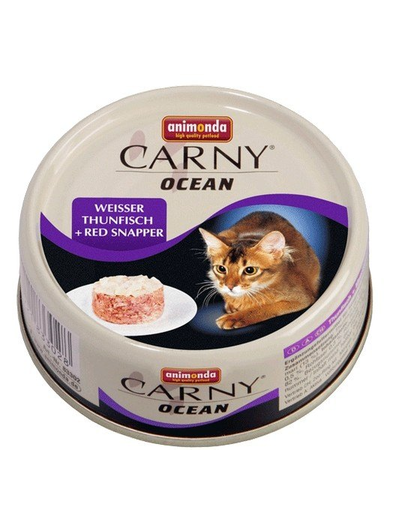 ANIMONDA Carny Ocean Hrana umeda cu ton pentru pisici adulte  6 x 80g