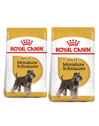 ROYAL CANIN Hrana uscata pentru cainii adulti din rasa Miniature Schnauzer 15 kg (2 x 7.5 kg)