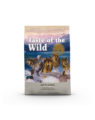 Taste Of The Wild Wetlands Hrana Uscata Pentru Caini Adulti Cu Rata 244 Kg (2 X 122 Kg)