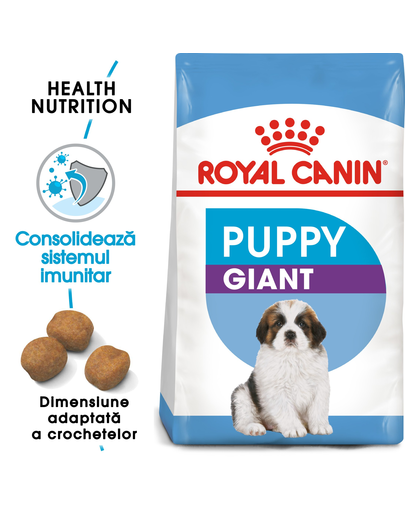 Royal Canin Giant Puppy hrana uscata caine junior etapa 1 de crestere 30 kg (2 x 15 kg) Caine imagine 2022