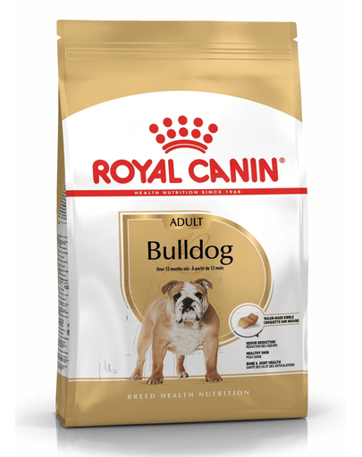 ROYAL CANIN Hrana uscata pentru cainii adulti din rasa Bulldog 24 kg (2 x 12 kg) Adulti imagine 2022