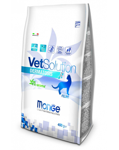 MONGE Vet Solution Cat Dermatosis, 400 g Fera