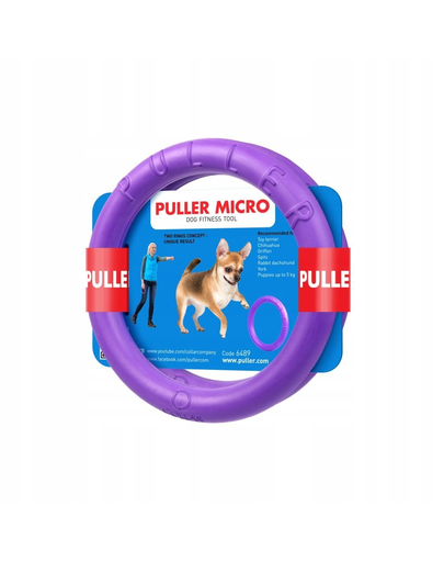 PULLER Micro Fitness Ring Pentru Caini De Talie Mica,13 Cm, 2 Buc.