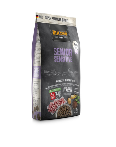 BELCANDO Senior Sensitive hrana uscata pentru caini mai batrani, talie M-XL,1 kg batrani imagine 2022