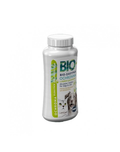 PESS Bio Pulbere protectie impotriva puricilor si capuselor, cu ulei de mucata, pentru caini si pisici 100 g