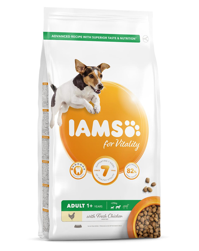 IAMS For Vitality Hrana uscata cu pui pentru caini de rasa mica si medie 5 kg câini