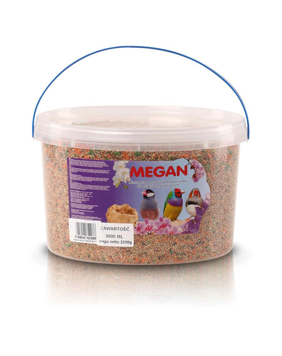 MEGAN Hrana pentru pasari exotice 3l/2250g