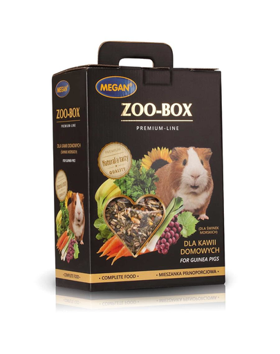 MEGAN Zoo-Box Hrana pentru porcusorii de Guineea 4x550g