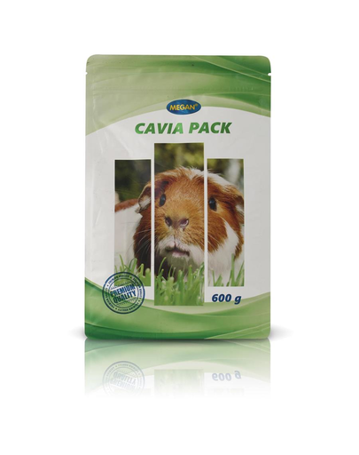 MEGAN Cavia Pack Hrana completa pentru porci de guineea 750g (600 g + 150 g GRATUIT)