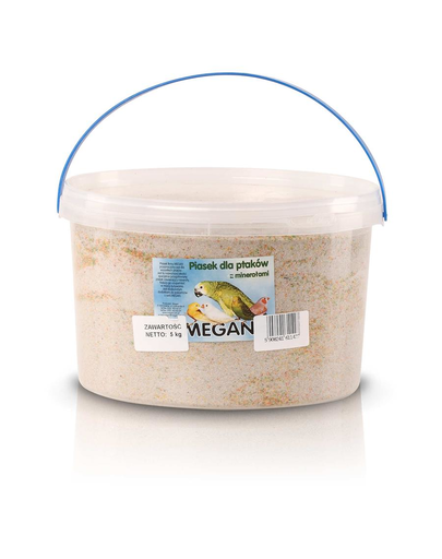 MEGAN Nisip cu minerale pentru pasari 3L/5kg