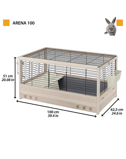 FERPLAST Arena 100 Cusca pentru iepuri