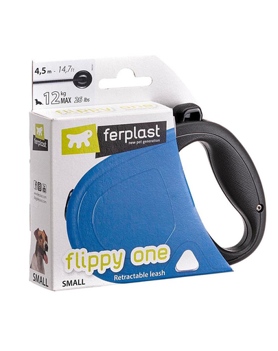 FERPLAST Flippy One Cord M Lesa automata pentru caini 5 m, negru