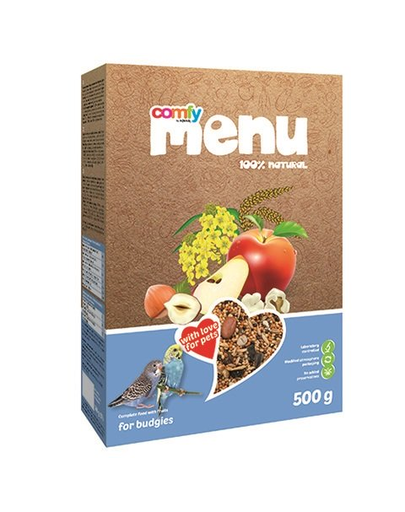 COMFY Menu hrana fructata pentru papagali 500g