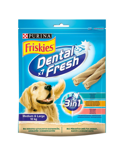 FRISKIES Dental Fresh Recompense dentare pentru caini 6x180g