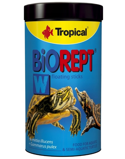 TROPICAL Biorept W hrana extrudata pentru broaste testoase 100 ml / 30 g