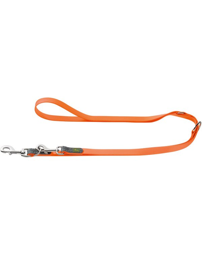 HUNTER Convenience Lesa reglabila pentru caini 2cm/2m, portocaliu neon