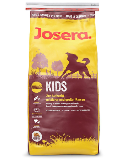 JOSERA Dog Kids hrana uscata pentru caini juniori 15 kg + geanta GRATIS