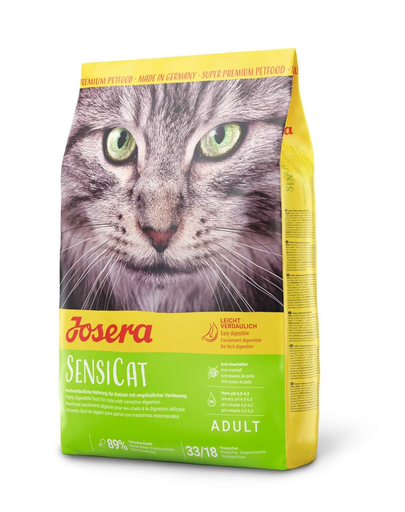 JOSERA SensiCat hrana uscata pentru pisici sensibile carne de pasare 10 kg + geanta GRATIS