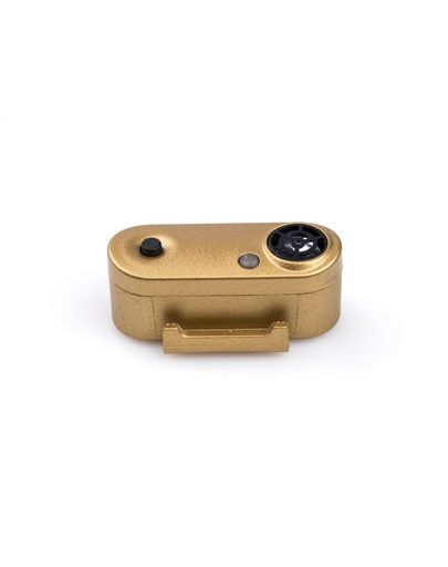 TICKLESS Mini Dog Dispozitiv cu ultrasunete anti-capuse si purici, pentru caini de rase mici, auriu