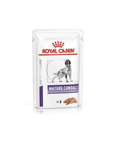 ROYAL CANIN VHN Dog Mature Consult Loaf  hrana umeda pentru caini batrani de peste 8 ani 12x85g
