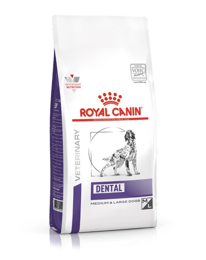 ROYAL CANIN Dog Dental hrana dietetica pentru caini adulti cu risc de boli orale 13 kg Adulti imagine 2022