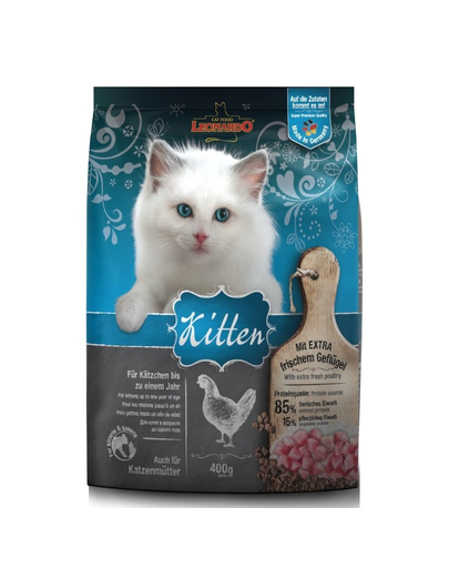 LEONARDO Kitten hrana uscata pisici junior/femele gestante 0,4 kg 04 imagine 2022