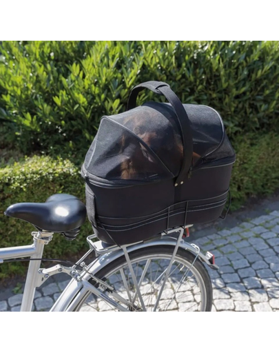 TRIXIE Coș pentru bicicletă 29×49×60 cm, negru