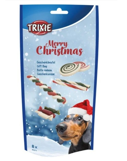 TRIXIE Cadou de Crăciun pentru câini 8buc./200 g