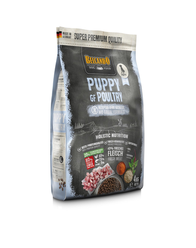 BELCANDO Finest Grain Free Puppy Hrana Uscata Pentru Pui, Varsta 4 Luni+, 4 Kg