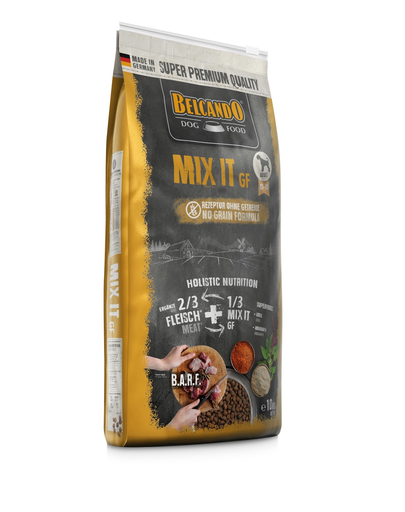 BELCANDO Mix It Grain Free hrana uscata fara cereale pentru caini adulti, talie XS-XL, 10 kg