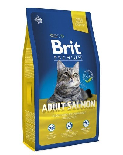 BRIT Premium Cat Adult Salmon 800 g Brit imagine 2022