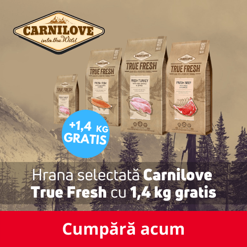 Promocja CARNILOVE True Fresh hrana uscata 1,4 kg Gratis