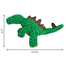 KONG Dynos Stegosaurus Green S jucarie plus pentru caini dinozaur