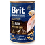 BRIT Premium by Nature Hrana umeda pentru caini adulti, cu peste si piele de peste 6 x 400 g