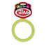 PET NOVA DOG LIFE STYLE Ringo jucarie din cauciuc pentru caini 9,5cm, galben, aroma menta