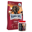 HAPPY DOG Supreme africa Hrana uscata caini cu intolerante alimentare, cu strut 12.5 kg + SIMPLY FROM NATURE Recompense cu vanilie si carne de strut 300 g