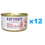KATTOVIT Feline Diet Niere/Renal Lamb hrana umeda dietetica pentru pisici cu afectiuni ale rinichilor, cu miel 12 x 85 g